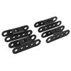 Highly Recommended-4Pcs 1/10 Leaf Springs Set Highlift Chassis For 1/10 D90 RC Crawler Car Parts Black
