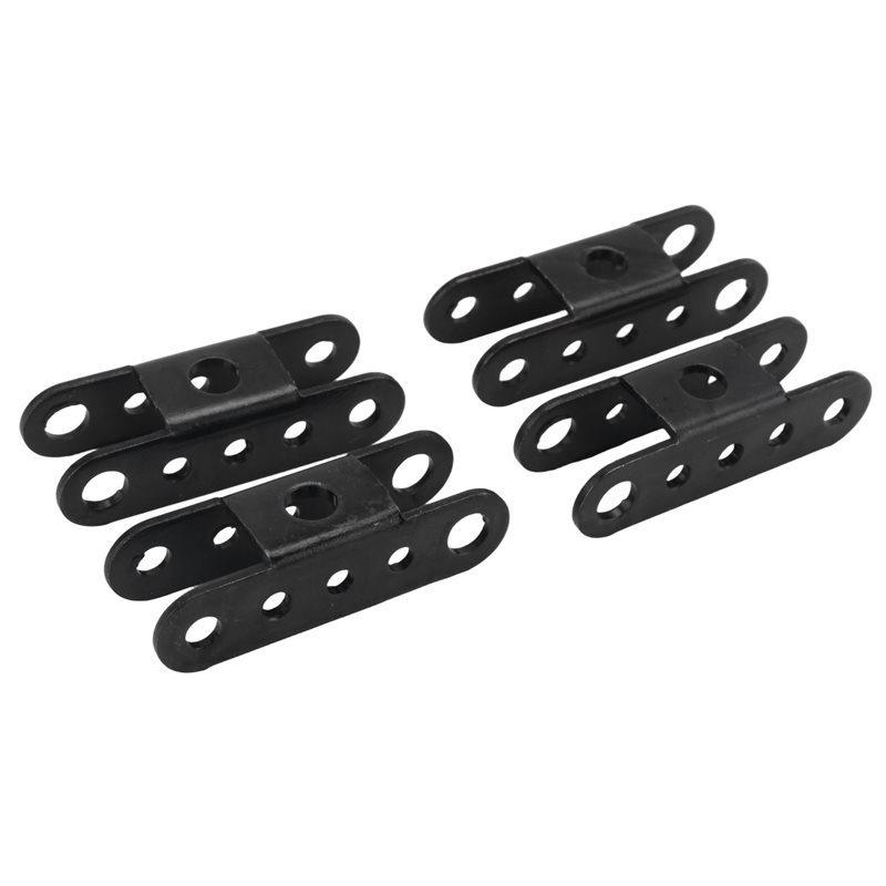 Highly Recommended-4Pcs 1/10 Leaf Springs Set Highlift Chassis For 1/10 D90 RC Crawler Car Parts Black