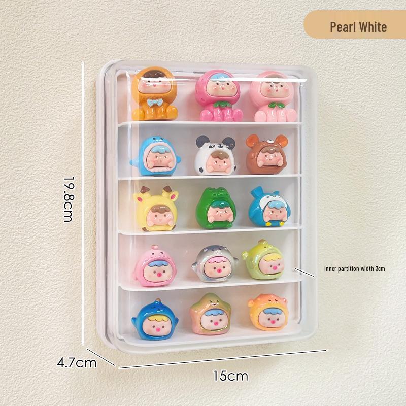

Wall-Mounted Dustproof Display Box for Figures and Ornaments