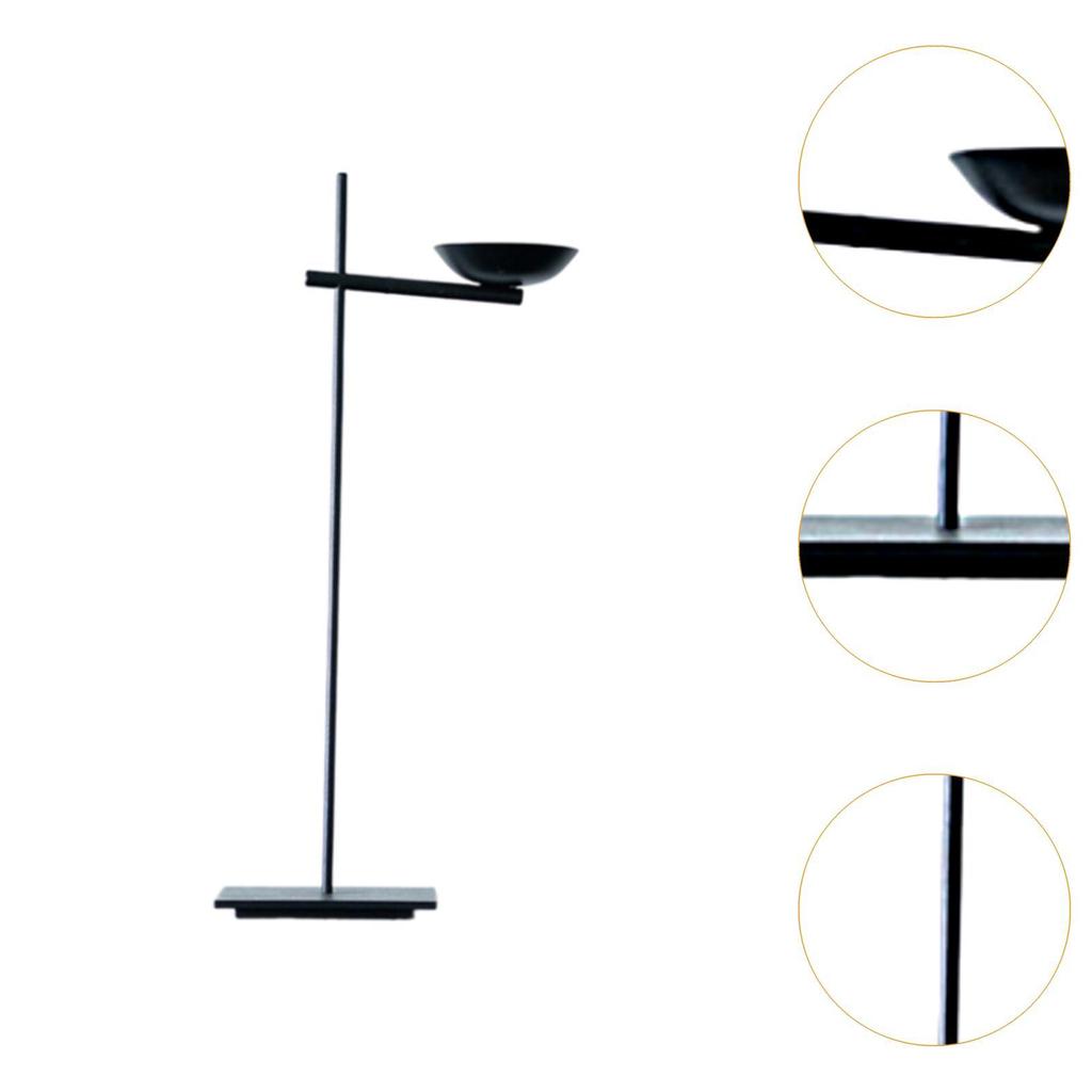 Iron Candle Holders Elegant Home Ornaments for Living Room Desktop Hotel