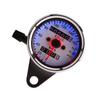   Motorcycle Odometer Speedometer Dual Reading Signal KMCelsiusH Black