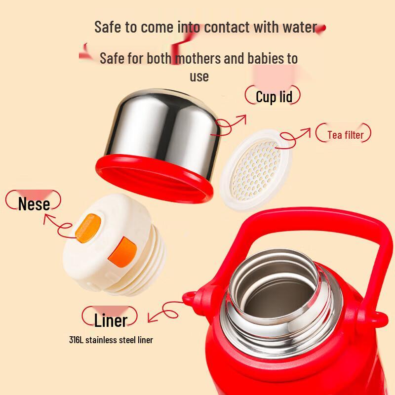 ASD 316L Stainless Steel Large Capacity Insulated Mug