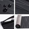 Portable PU Leather Backgammon Set with Acrylic Pieces