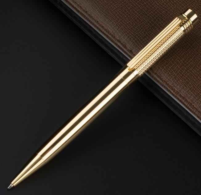 Роскошная шариковая ручка Platinum Golden Slender body school Резной узор Бизнес офис Среднее перо Шариковые ручки Новая