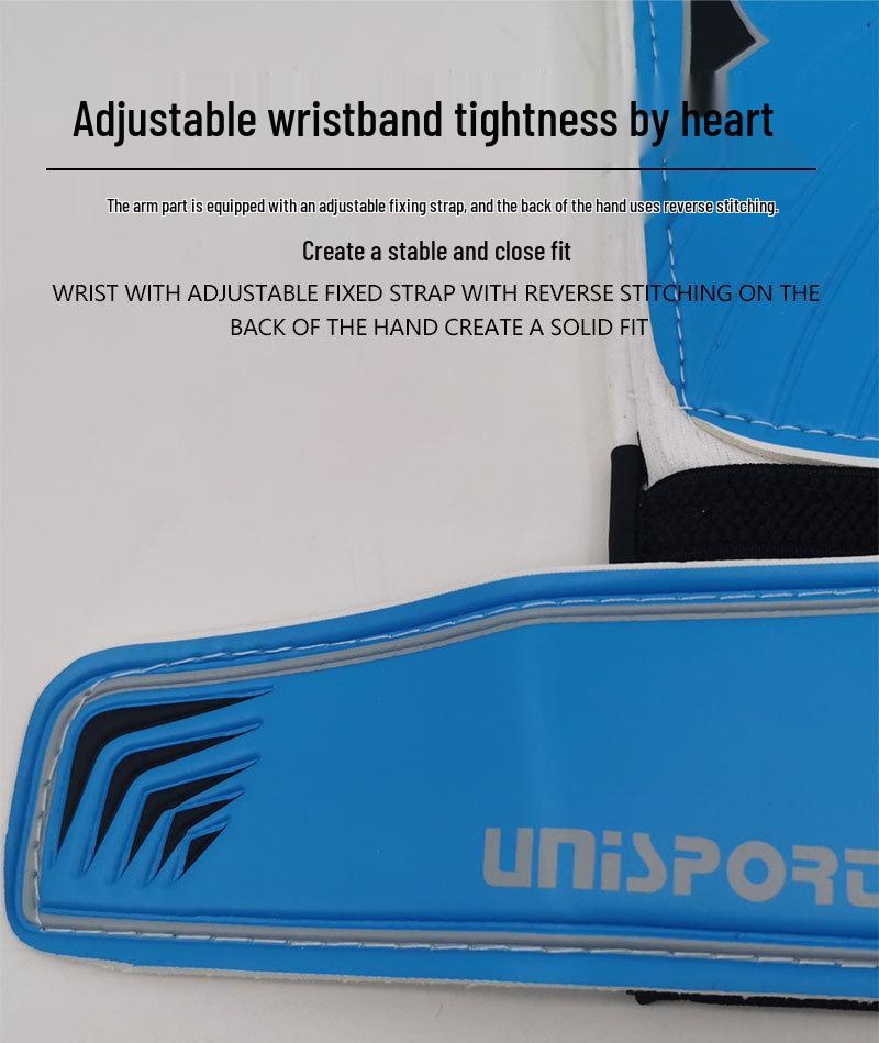 Durable Non-slip Training Latex Goalkeeper Gloves for Adults & Kids
