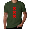 Amsterdam XXX Logo TShirt Oversized T Shirt Graphic Tee Shirt Sweat Plus Sizes Unisexs T Shirts