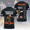 Weird Al Yankovic 3D-tröja turné 2025 T-shirt Alla storlekar S-5XL