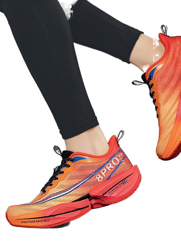 Neue 8PRO Laufschuhe Studenten Wettkampf Stoßdämpfer Schuhe Rebound Carbonplatte Laufschuhe Herren und Damen Paar Jugend Sportschuhe