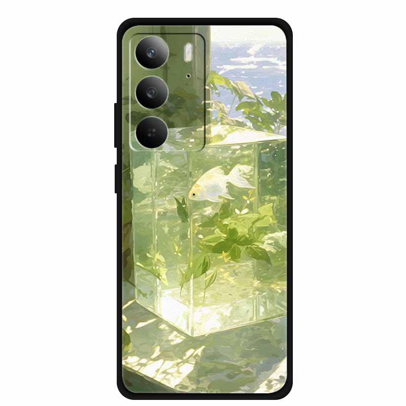 For Realme C75 4G Global C 75 Phone Case Cute Cats Back Cover TPU Soft Silicone Protector Gradient Shield Funda for Realme 14X