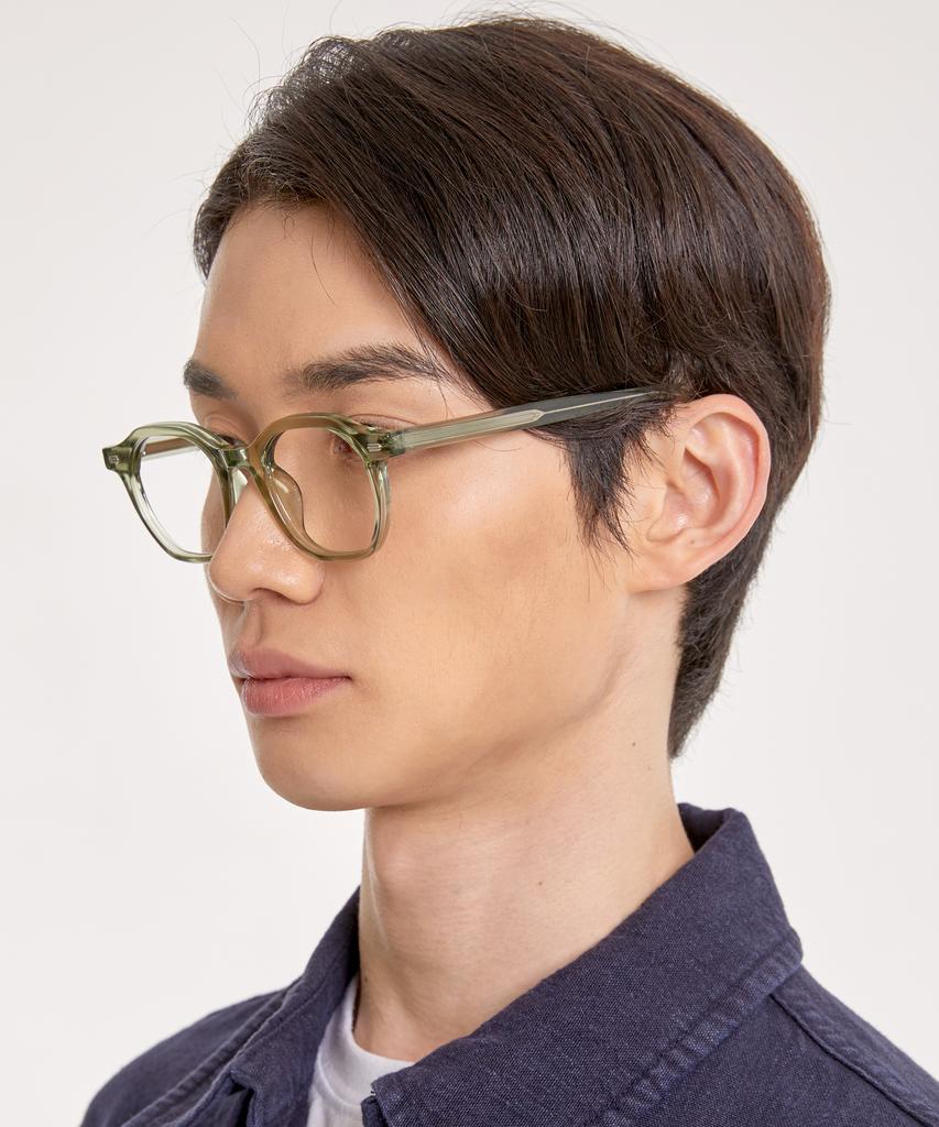 Eseubika Bert2-C03 Blue Light Horn-Rimmed Glasses