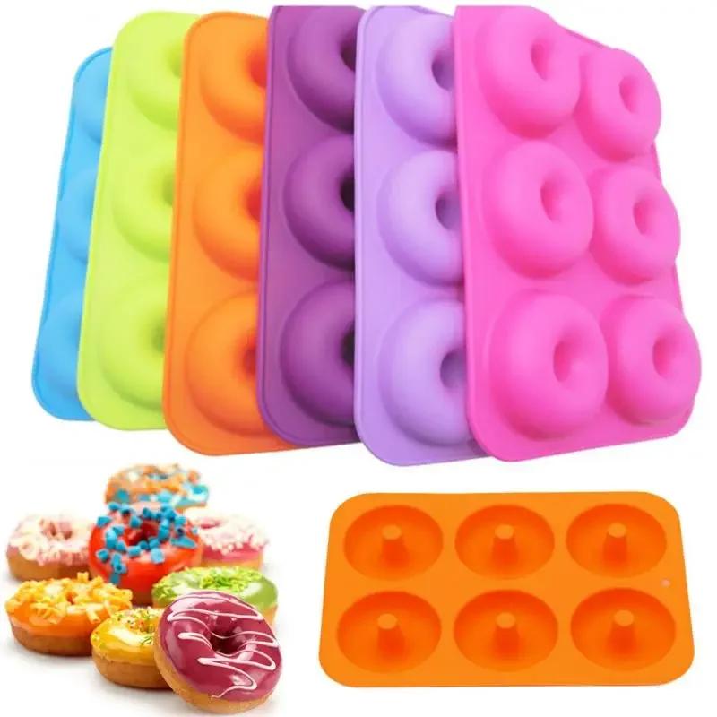 Baking Pan, Non - Stick, Strawberry Cake Mould, Donut Mold, Candy Doughnut, Bakeware Tool, Silicone