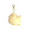 Sunlemon Powabiyori Key Chain Chick 10 X 9.5 X 14 Cm Bag Charm Keychain Wool Style Fabric Cute Bird Healing P-1873