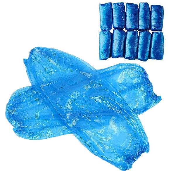 Disposable Arm Sleeves Covers, PeSandy 100pcs Waterproof PE Oversleeves Covers 40 x 20 cm/ 15.7 x 7.9 inches