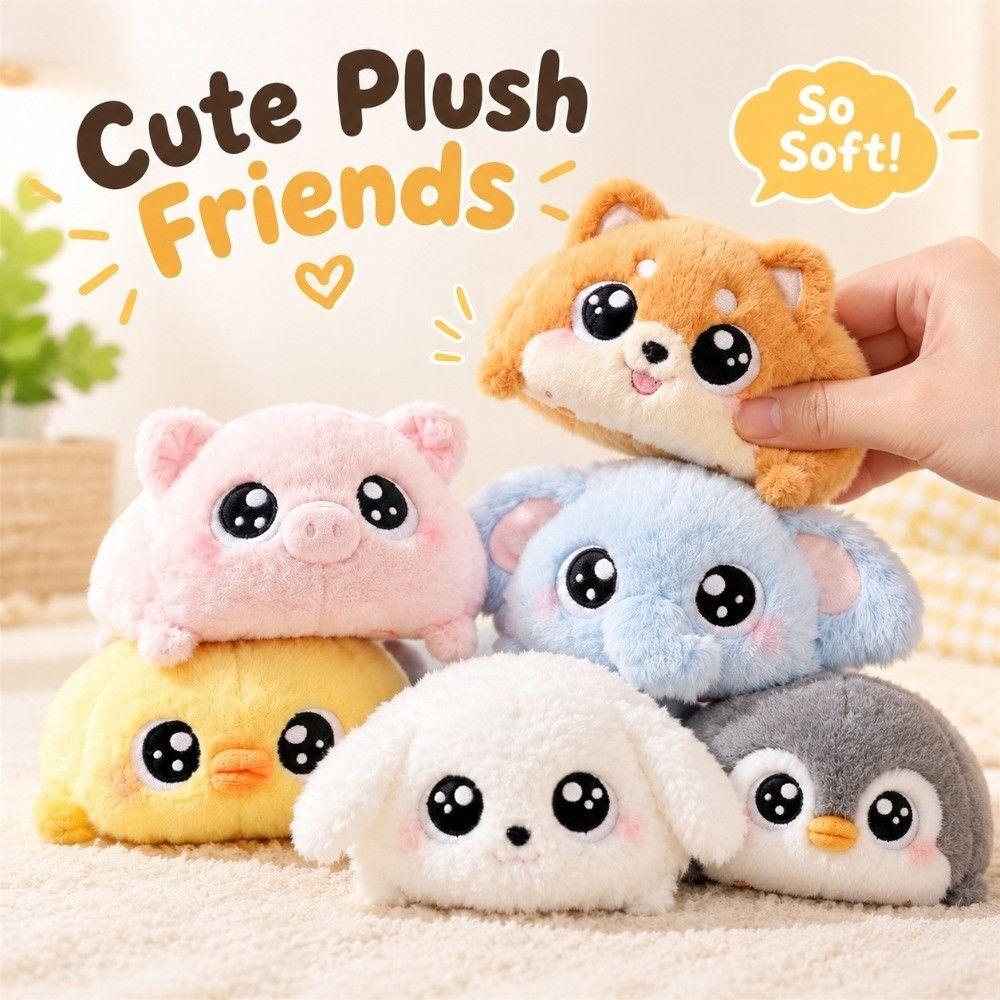Soft Rag Doll Lightweight Companion Doll New Plush Toy Kids