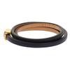 Loewe J242TWLX03 S pulseira preto Pele de bezerro/Latão Mulher