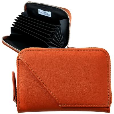 Für Going Mini echt klein Mini-Karte YKK 5 Taschen [STREAM] [Unter-Geldbörse außen] Geldbörse, Leder, Geldbörse, Etui, Herren, Damen, Reißverschluss,
