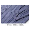 Men S Long Sleeve Striped Cotton Linen Blend Shirt For Autumn