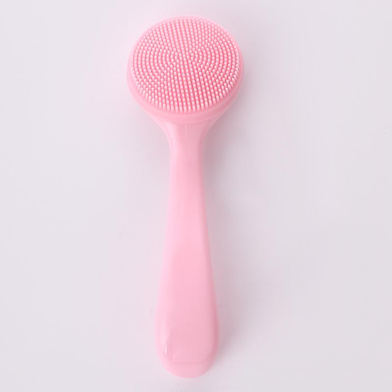 Portable Silicone Facial Cleansing & Makeup Remover Brush - Soft Blackhead Remover Tool