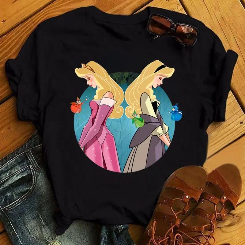 Graphic Print Women T Shirts Harajuku Streetwear Hip Hop Casual Loose O-neckShort Sleeve Y2k Tops