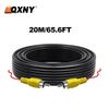 Car Rear View Camera RCA Wire 6m 10m 15m 20m Video Cable For Vehicle Reverse Multimedia Monitor Extension AV Cord Accessary