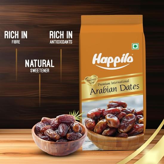 Bustina di Datteri Arabi Premium Happilo, 500 g