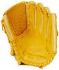 ZETT Pro Status Basebollhandske True Yellow Tillverkad i BPROG710 (Pitcher's Handske), (5400), Högerhänt kast, Japan,