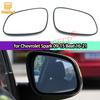 1 PC Door Wing Mirror Glass Heated Left Right Side Car-styling Rearview Mirror for Chevrolet Spark 09-15 Beat 16-21