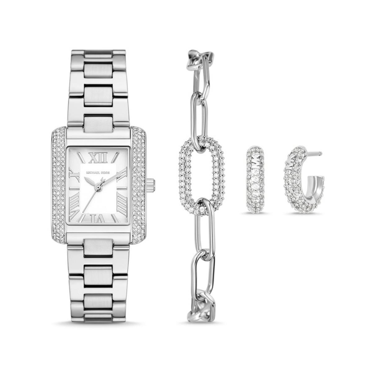 

Michael Kors Quartz Watch White Dial Women watches MK4839SET Silver