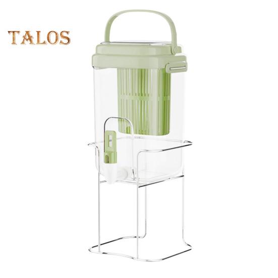 

Диспенсер для воды с краном, летний кувшин для сока без бисфенола А, для холодильника, 5 л, герметичный, для заваривания холодного чая и фруктов, кувшин, большая емкость для напитков C зелёный