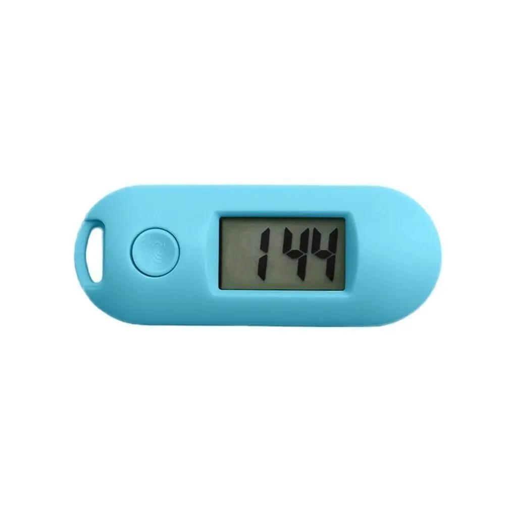 Mini Digital Electronic Clock Small Wall Watch Study Library LCD Display Luminous Key Ring Watch
