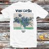 Van Gogh Irises 1890 Painting Drawing Art T Shirt B922