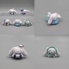 Figura Linda de Cinnamoroll Sanrio Anillo de Natación Juguete Juego de Figuras Para Decoración de Pasteles Diy