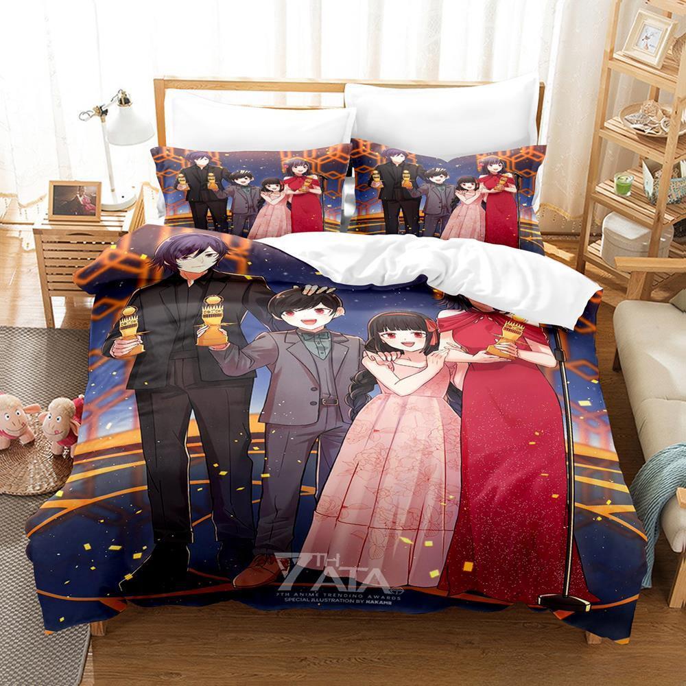 New Akudama Drive Bedding Set Single Twin Full Queen King Size Bed Set Adult Kid Bedroom Duvet cover Sets 3D Anime Bed Sheet Set