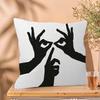 Abstract Humour Bad Smell Funny Cushion Cover Inches Farmhouse Decor Home Throw Pillow Covers for Couch Decorations