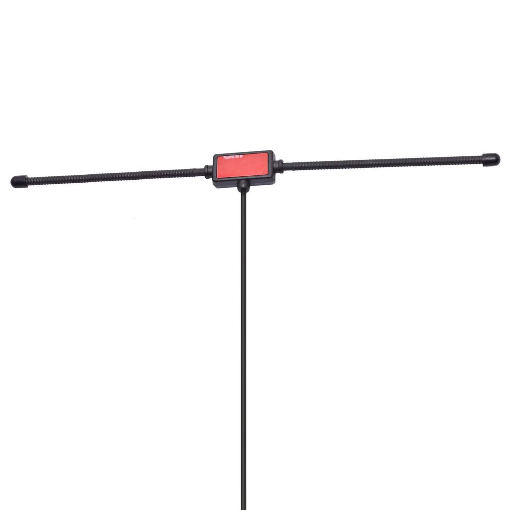 BINGFU Police Radio Scanner Dipole Antenna, 20-1300MHz, Stick-On Mount, BNC Male Connector, VehicleMobile Amateur Radio Antenna, Compatible with