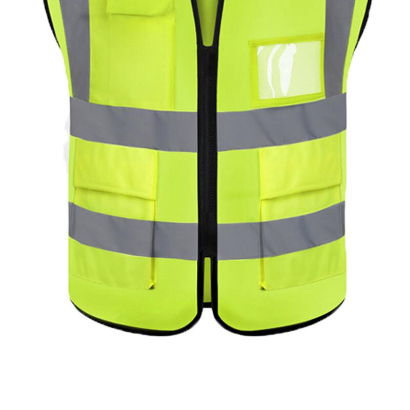 LEIYING Zippered Reflective Vest