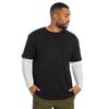 Urban Classics Homme Hauts / T-Shirt Manches Longues Oversized Shaped Double Layer