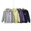 Autumn Children's Hooded Zip-Up Cardigan - Boys' & Girls' Casual Knitted Jacket, Versatile Hua Cotton Wear