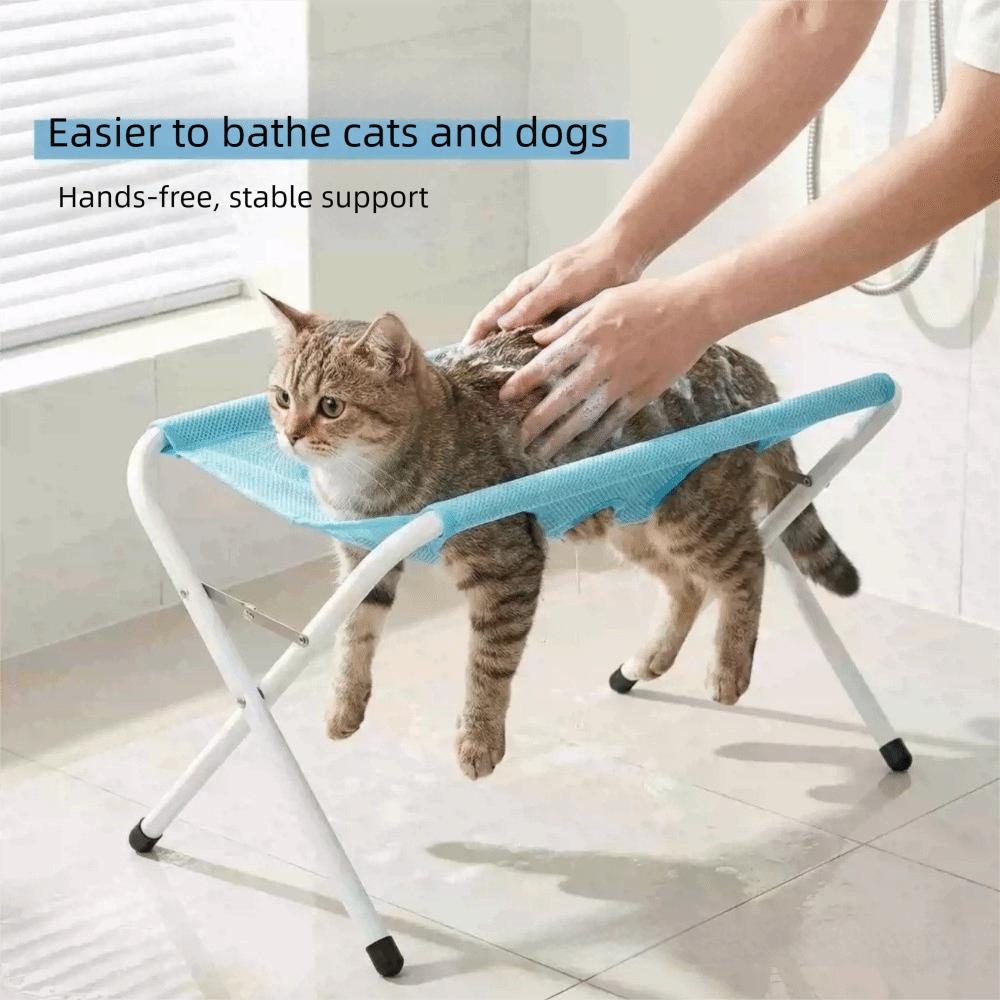 Breathable Pet Grooming Hammock Sling Cloth Multi-hole Adjustable Strap Hammock Table Replace Mesh Cloth Tear-resistant