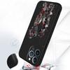 Case for Apple iPhone 11 XR XS X 13 Pro Max 14 Plus 12 Mini SE 7 8 6S 11pro 6 Black Brown Hair Girl TPU Soft Shockproof Cover