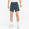 Nike Rafa Dri-FIT ADV Solid Straight-Leg Sports Shorts Men Bottoms Deep-Jungle-Green DV2882-328