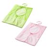 MAGICLULU 2-Piece Mesh Clothespin Bag for Bathroom, Mesh Clothes Drying Bag with Hanger