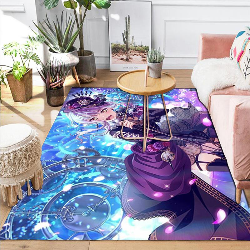 Roselia Wallpaper Rug Floor Mat for Living Room or Bedroom Soft and Comfortable Carpet a Gift for Birthday and Holiday.DFDT261018141