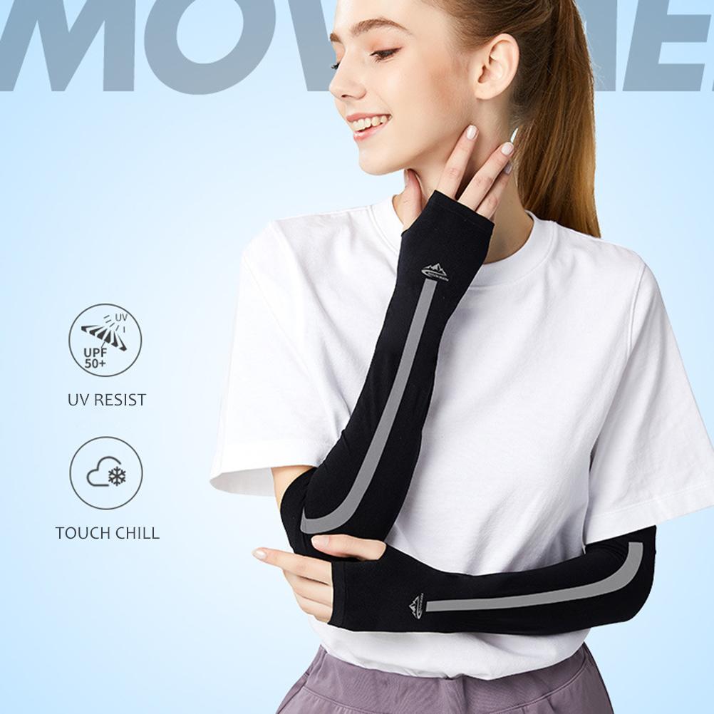 5 Paar UV-Sonnenschutz-Armstulpen Kühlende Armstulpen für Outdoor-Radfahren Laufen Ärmel für