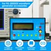 FG-200 DDS Function Signal Generator Portable Frequency Counter 0.01Hz-500KHz Signal Generator with AC/DC Power for Oscilloscope