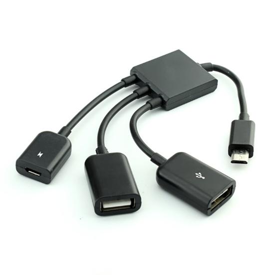 Practical OTG Hub Converter Compatible Portable Data Transmission Widely