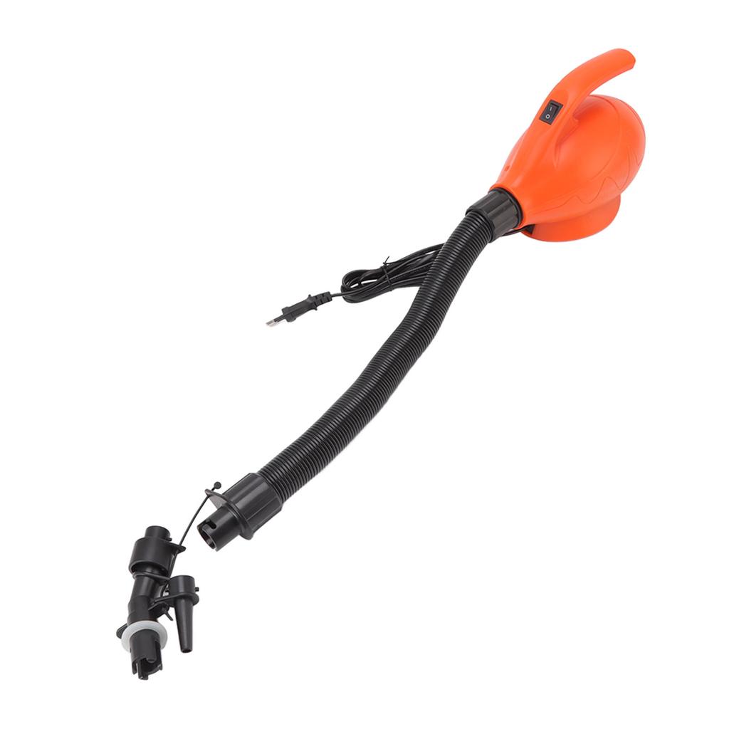 600W Elektrische Luftpumpe Heim Hochdruck-Aufblaspumpe für Schlauchboot Bett Pool Sofa