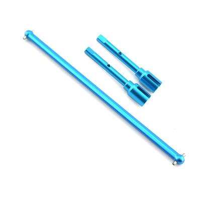 Aluminum Center Drive Shaft Propeller Shaft & Joint Cup  Replacement for  TT02 Chassis 1 10 Remote Control Toys Car