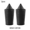 2Pcs Hinten Tür Gummi Stop Kissen 90541-09108 Für Toyota Für Rav4 08-12 Stop Kissen Backgate Stoßdämpfer Auto Zubehör