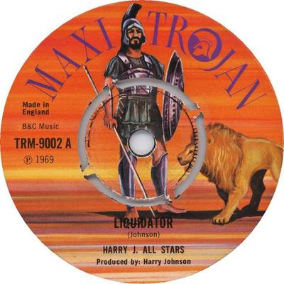 7inch Record VARIOUS - Liquidator TRM9002 Trojan Records, 1972 UK Reggae, Ska & Dub Used
